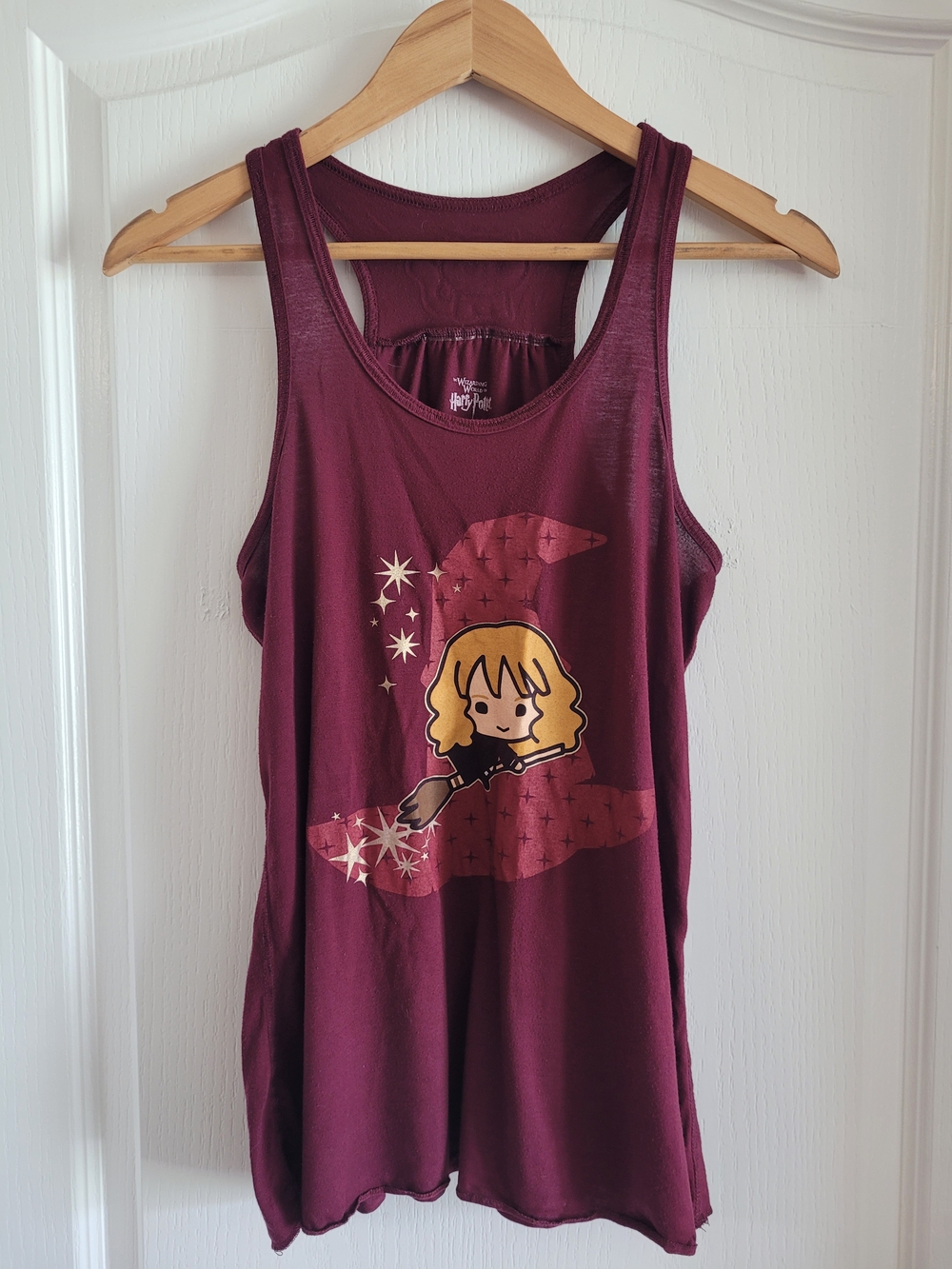 Maroon Hermoine Harry Potter Racerback Tank Top